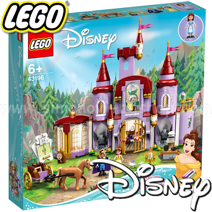 * 2021 Lego® Disney Princess Замъкът на Красавицата и Звяра 43196